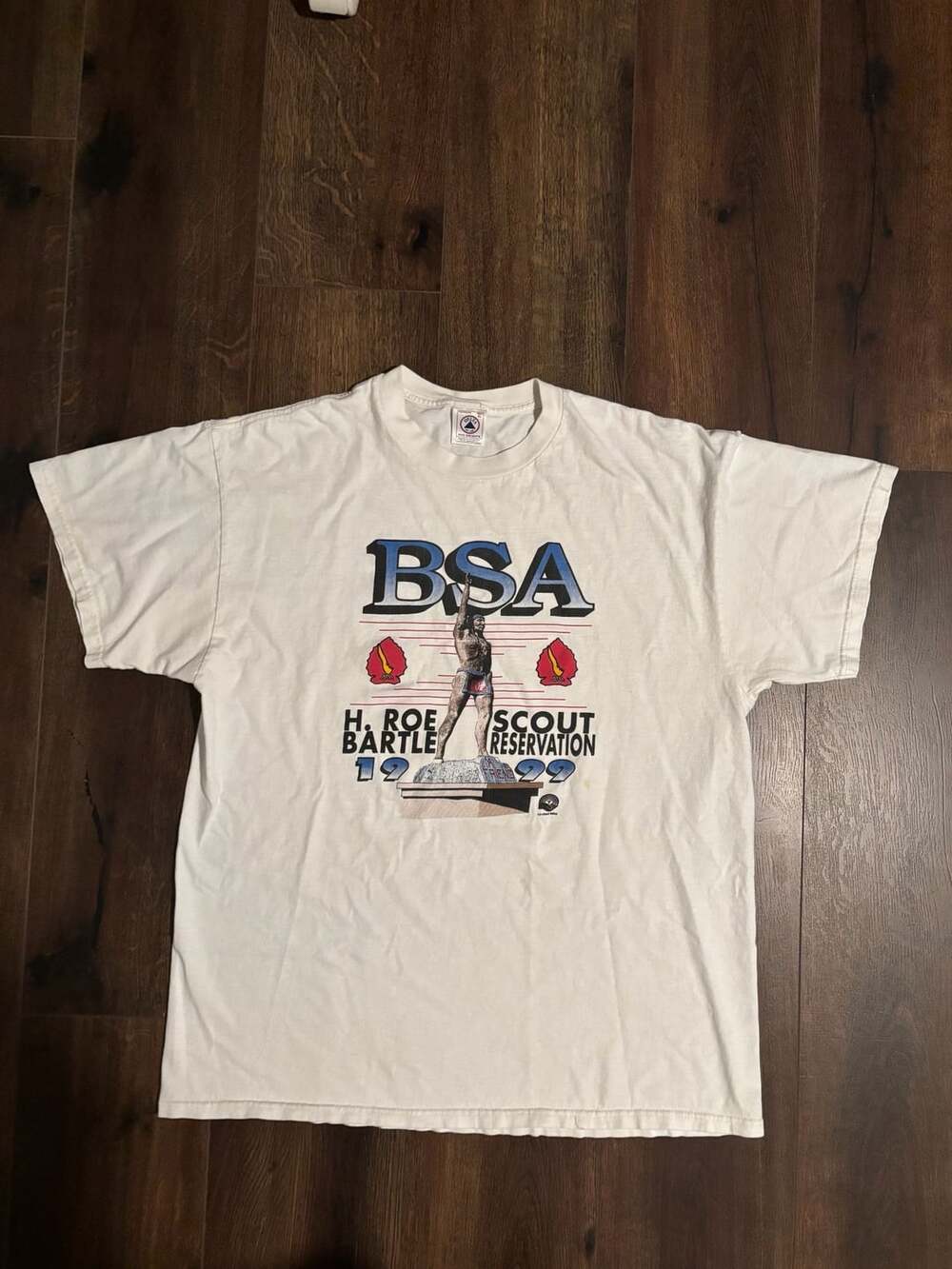Delta Pro Weight BSA H. Roe Bartle Scout Reservation T-Shirt Size XL